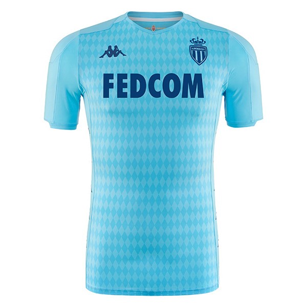 Tailandia Camiseta AS Monaco 3ª Kit 2019 2020 Azul Claro